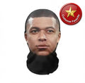 Kylian Mbappé Realistic Full Face Mesh Mask - Customer Favorite