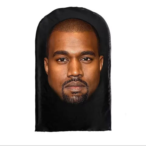 3D Printed Famous Celebrity Face Mask Realistic Stretch Mesh Full Face Balaclava Men Hip Hop Cosplay Role Play Headdress Party Mask (Copy 9) - S7teestore