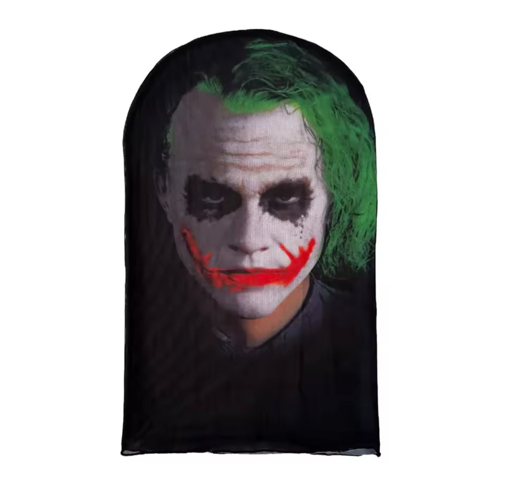 Heath Ledger Joker Realistic Full Face Mesh Mask - Selling Fast