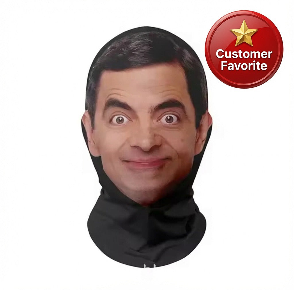 Mr. Bean (Rowan Atkinson) Realistic Full Face Mesh Mask - Customer Favorite