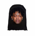21 Savage Realistic Full Face Mesh Mask - Selling Fast rapper icon