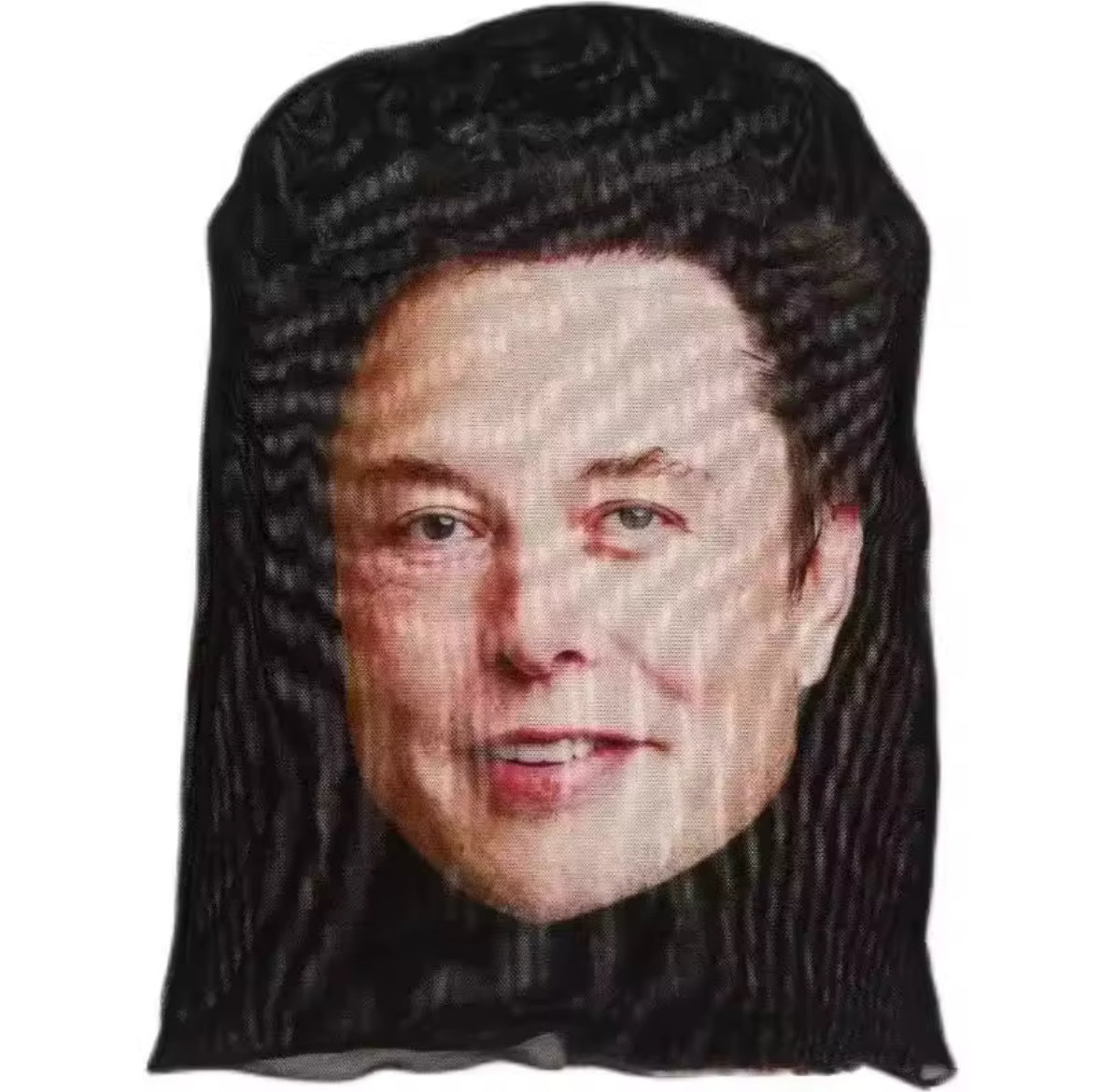 Elon Musk Realistic Full Face Mesh Mask - Selling Fast