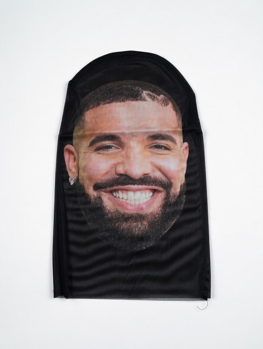 Drake Realistic Full Face Mesh Mask - Customer Favorite