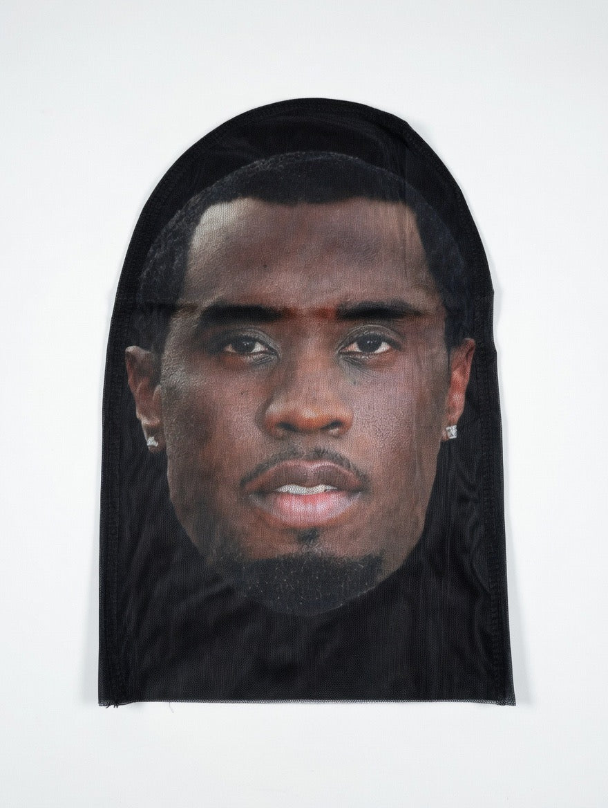 Realistic Celebrity Mesh Mask 4-Piece Bundle | Travis Scott, Drake, Kanye West & Diddy | Superstar Combo | Save Over £20